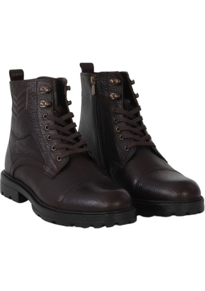 Kahverengi Flotter Deri Erkek Düz Bot 43MB2500035 43MB2500035 fiyatları