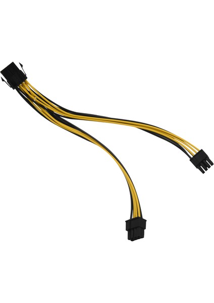 5'li Paket Pcı-E 8pin - 2x 8 Pin (6+2) Pcıe Pcı Express Görüntü Kartı Için Güç Ayırıcı Kablo Y - Ayırıcı Uzatma Kablosu (Yurt Dışından)