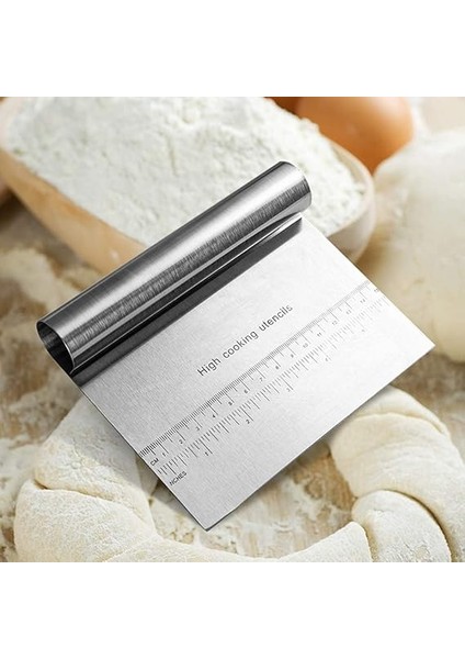 Home Çelik Hamur Kesici,metal Hamur Sıyrıcı,pasta Sıyırma Aparatı,hamur Dilimleyici,pasta ve Pastacılık Için Çelik Şekillendirici ve Hamur Porsiyonlayıcı fiyatları