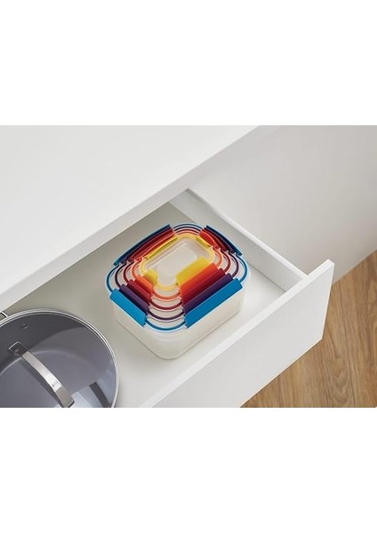 Joseph 81081 Nest Lock 5 Parça Saklama Kabı Seti, Çok Renkli modelleri