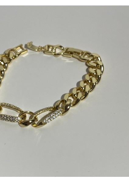 14K Zirkon Taşlı Rodyum Kaplama Bileklik fiyatları