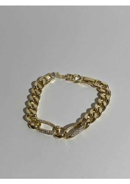 14K Zirkon Taşlı Rodyum Kaplama Bileklik modelleri