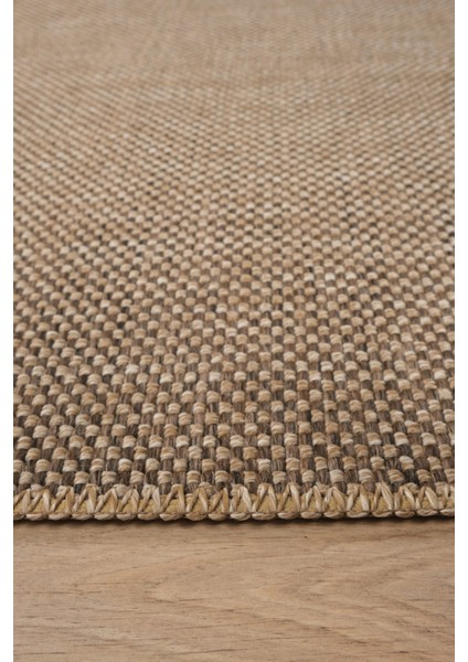 Bej Kahve Naturel Jüt Hasır Desen Sisal Halı – Yıkanabilir, Kaymaz Taban & Toz Tutmaz Makine Dokuma Halı fırsatları