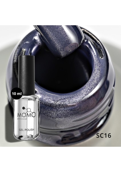 Korean Cat Eye, Silky Cat Eye, Kedi Gözü Oje, SC16 Lacivert, 10 ml modelleri