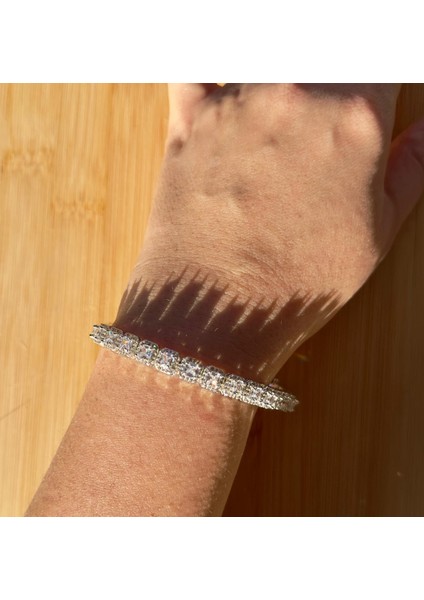 Baget Sıra Taşlı Bileklik