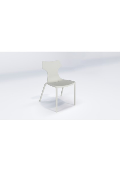 Twist Plastik Sandalye Rahat Oturum Ergonomik Tasarım Kırılmaya Dayanıklı Yapı