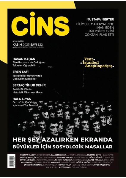 Cins - Kasım 2025 Sayı 122