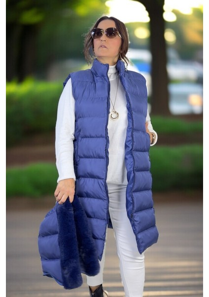 Çıkartılabilir Kapüşonlu Ara Boy Kapitone Şişme Yelek modelleri