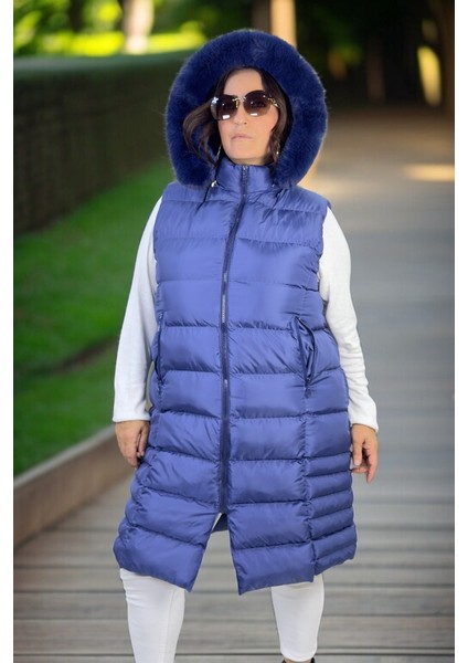 Çıkartılabilir Kapüşonlu Ara Boy Kapitone Şişme Yelek indirimleri