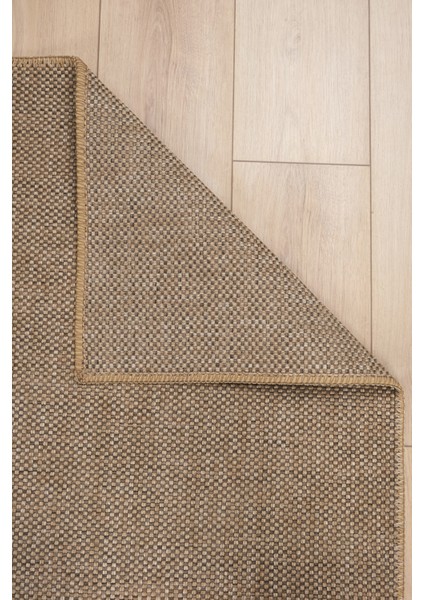 Bej Kahve Naturel Jüt Hasır Desen Sisal Halı – Yıkanabilir, Kaymaz Taban & Toz Tutmaz Makine Dokuma Halı indirimleri