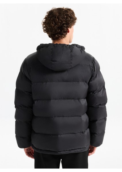 Siyah Erkek Mont LV04LC507GUB1 Ls Md Wt Nyln Chnnld