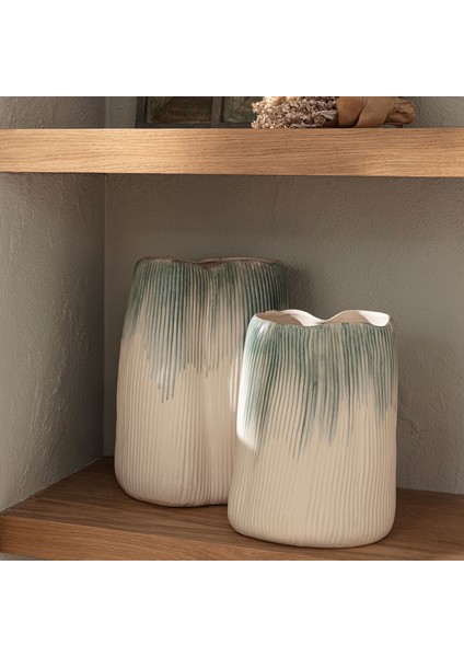 Flıp Vazo Küçük Bej/mavi fiyatları