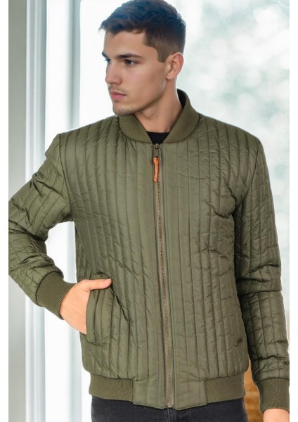 M9643 Dewberry Erkek Mont-Yeşil