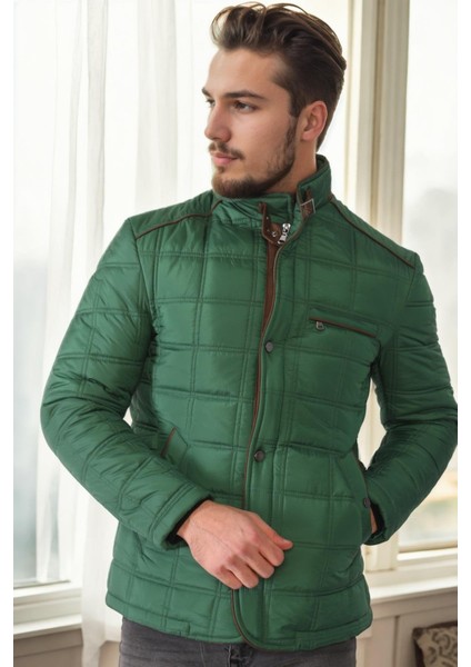 M9640 Dewberry Erkek Mont-Yeşil