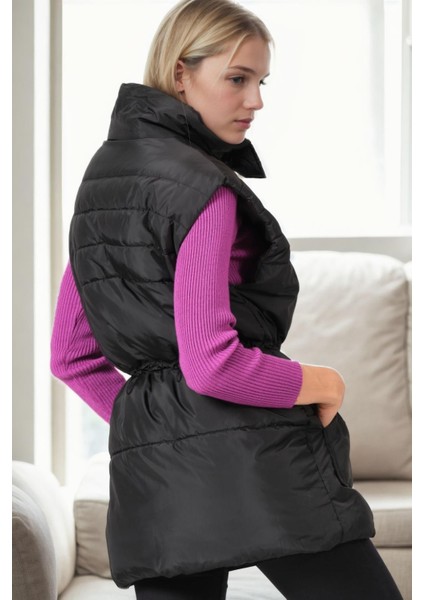 Z9747 Dewberry Bayan Yelek-Siyah fiyatları