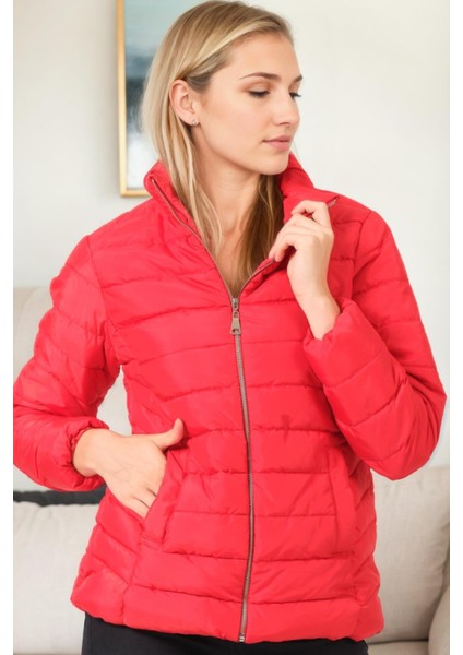 Z9746 Dewberry Bayan Mont-Kırmızı