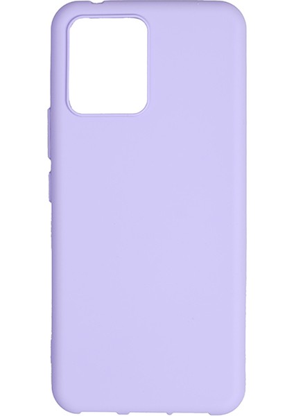 Realme 8 Kılıf Zore Biye Silikon - Lila