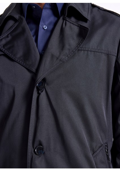 Lacivert Erkek Trençkot F5WM-TRC 2873 fırsatları