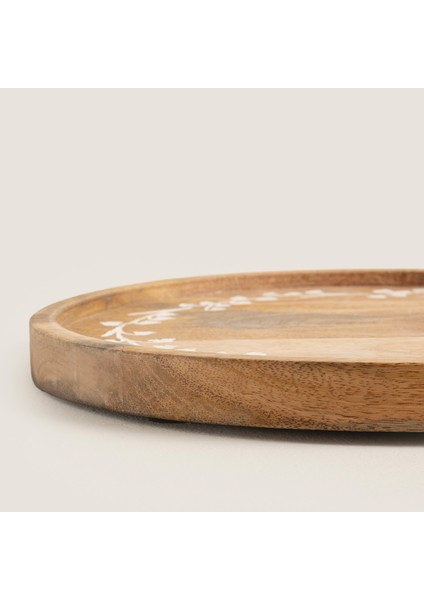 Fuchsia Sunum Tabağı 30 cm Natural fırsatları