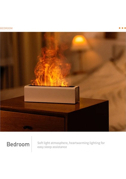 Adet USB Alev Difüzörü Hava Nemlendirici Ultrasonik Soğuk Sis Üreticisi Aromaterapi Esansiyel Yağ Lambası Difüzörü (Yurt Dışından) modelleri