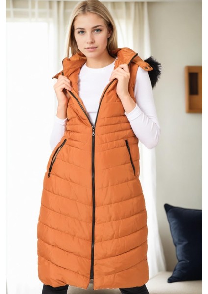 Z9752 Dewberry Bayan Yelek-Taba