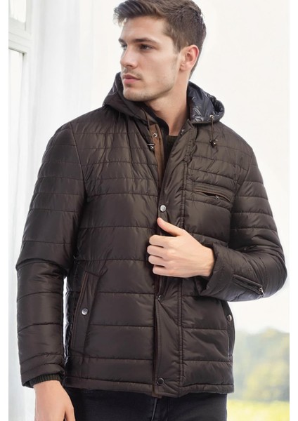 M8622 Dewberry Erkek Mont-Düz Kahve