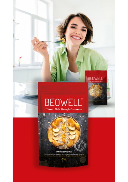 Nutri Breakfast – Freeze Dried Dondurularak Kurutulmuş Kış Meyveleri Karışımı