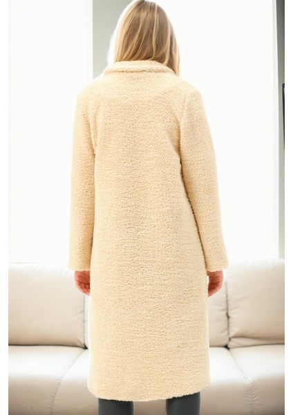 Z9775 Dewberry Bayan Palto-Bej fiyatları