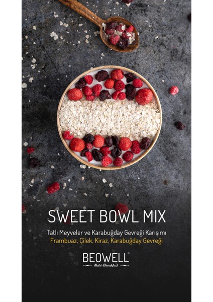 Nutri Breakfast – Sweet Bowl Mix - Freeze Dried Dondurularak Kurutulmuş Kahvaltılık Gevrek Karışımı fiyatları