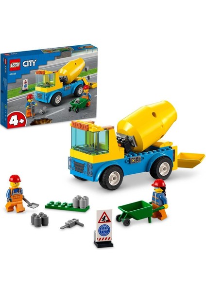 60325 City - Beton Mikseri, 85 Parça, +4 Yaş