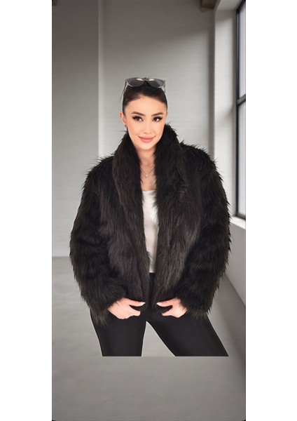 Bayan Peluş Mont modelleri