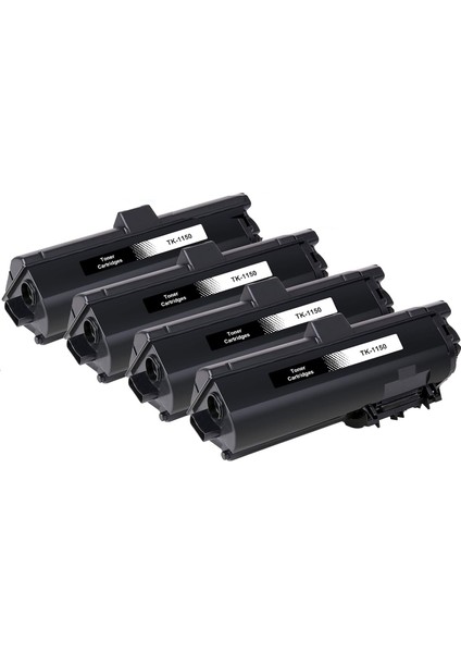 TK-1150 (TK1150) Muadil Toner 4 Adet Ecosys M2135DN,M2635DN,M2635DNW,M2735DW Yazıcı Uyumlu