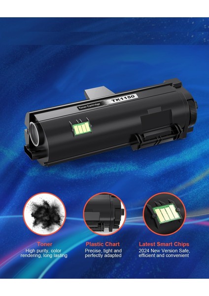 TK-1150 (TK1150) Muadil Toner 4 Adet Ecosys M2135DN,M2635DN,M2635DNW,M2735DW Yazıcı Uyumlu fırsatları