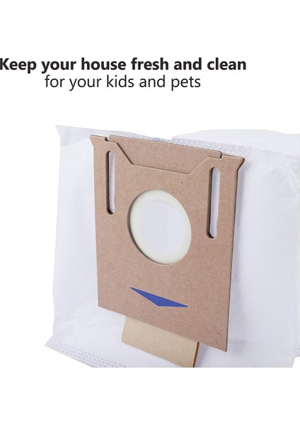 Ecovacs Deebot Elektrikli Süpürge Yedek Parçaları Için 5 Adet Toz Torbası (Yurt Dışından) modelleri