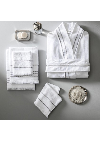 Natura Unısex Bornoz Beyaz fiyatları