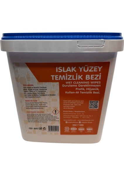 Islak Yüzey Temizlik Mendili Bodrum Mandalina 400 Lü fiyatları