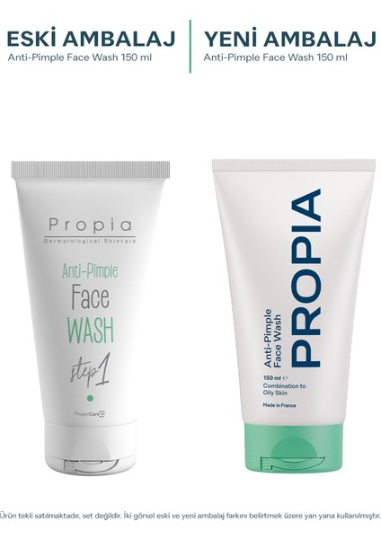 Karma Yağlı Akne Eğilimli Cilt için Sivilce Siyah Nokta Karşıtı Arındırıcı Yüz Temizleme Jeli 150ml fiyatları