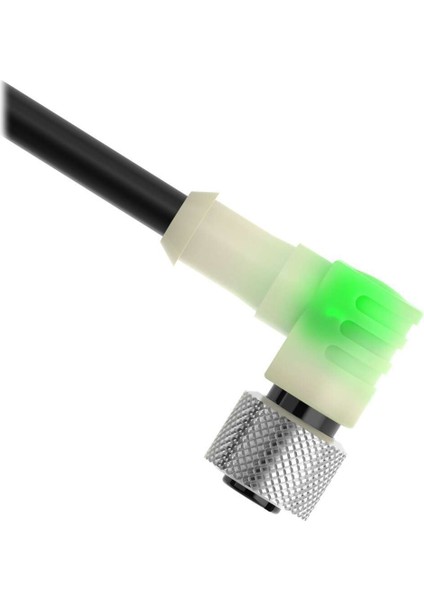 MQDC-506-GYPRA M12 5-Pin Sağ Açılı Dişi Konnektörlü Bağlantı Kablosu – 2 Metre