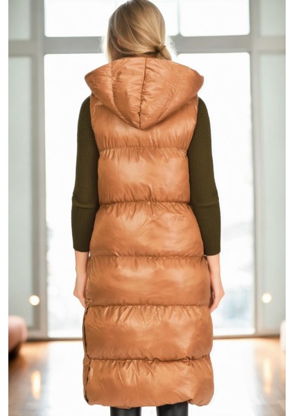 Z9734 Dewberry Xexese Bayan Yelek-Camel fiyatları