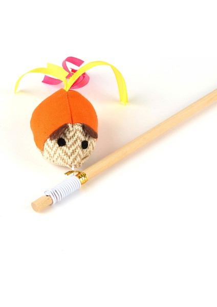 Balık ve Fare Başlıklı Kedi Oyuncağı - Asorti - 50 cm fiyatları