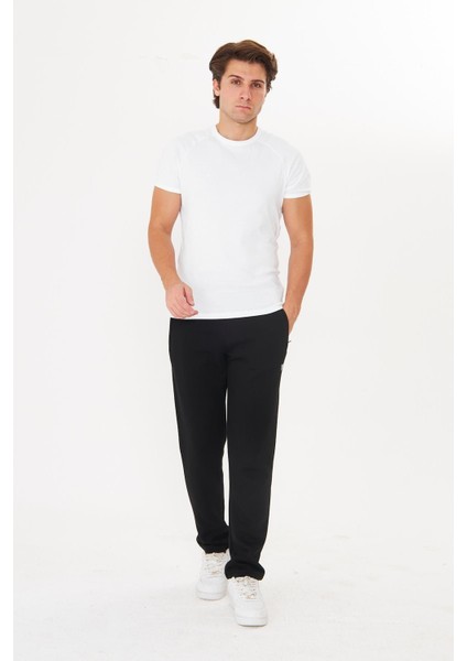 Erkek Battal Kışlık 3 Iplik Eşofman Altı Siyah 201302-S fırsatları