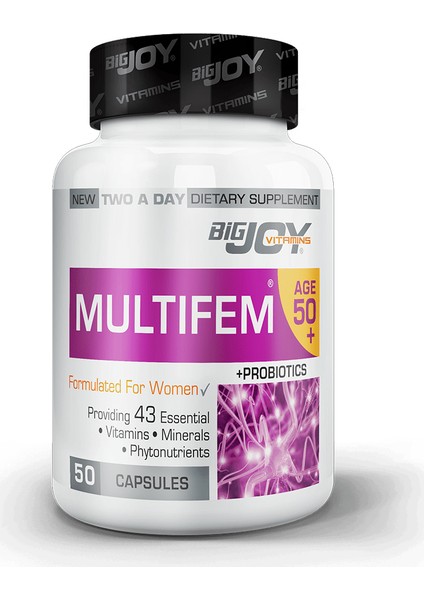 Multifem 50+ 50 Kapsül BİG352013