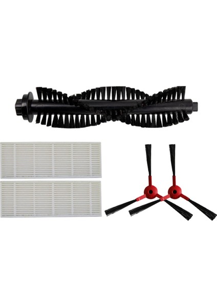 360 C50 G50 Robotik Için Hepa Filtre Ana Fırça Yan Fırça Paspas Bezi (Yurt Dışından)