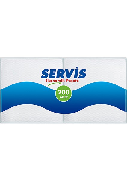 2 Adet Servis Peçete 200'LÜ