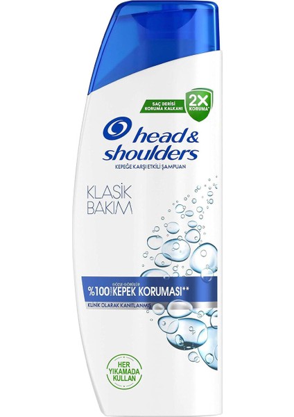 3 Adet Head And Shoulders Şampuan Klasik Bakım 1+1 330 ml fiyatları
