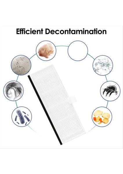 Vactidy Nimble T7 T8 Robot Süpürge Parçaları Için 12 Adet Hepa Filtresi (Yurt Dışından) fırsatları