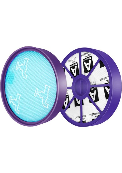 Dyson DC19 DC20 Için Yedek Yıkanabilir Ön ve Arka Hepa Filtre Seti (Yurt Dışından)