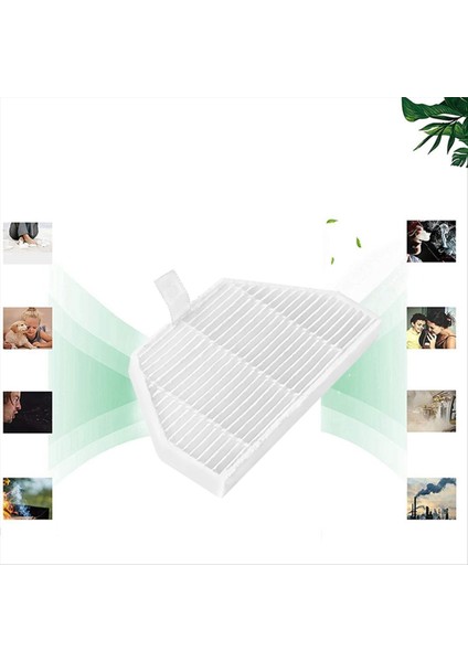 Roidmi Eva SDJ06RM Parçaları Için Yan Fırça Filtresi Paspas Bezi Toz Torbası (Yurt Dışından) fiyatları