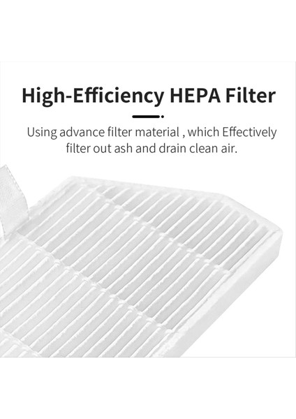 Roidmi Eva SDJ06RM Parçaları Için Yan Fırça Filtresi Paspas Bezi Toz Torbası (Yurt Dışından) modelleri