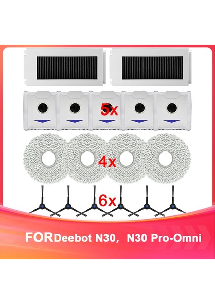 Ecovacs Deebot N30 Robot Süpürge Yedek Parçaları (Yurt Dışından)